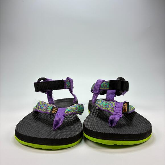 Teva Original Universal Purple Black Aztec Sports Sandal 1003986 Women’s Size 6 - Picture 2 of 8